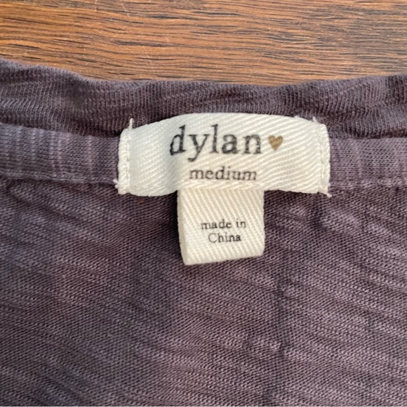 Women’s Anthropologie Dylan Light Weight Long Sleeve Cotton Top Shirt Tee Medium - Picture 3 of 3